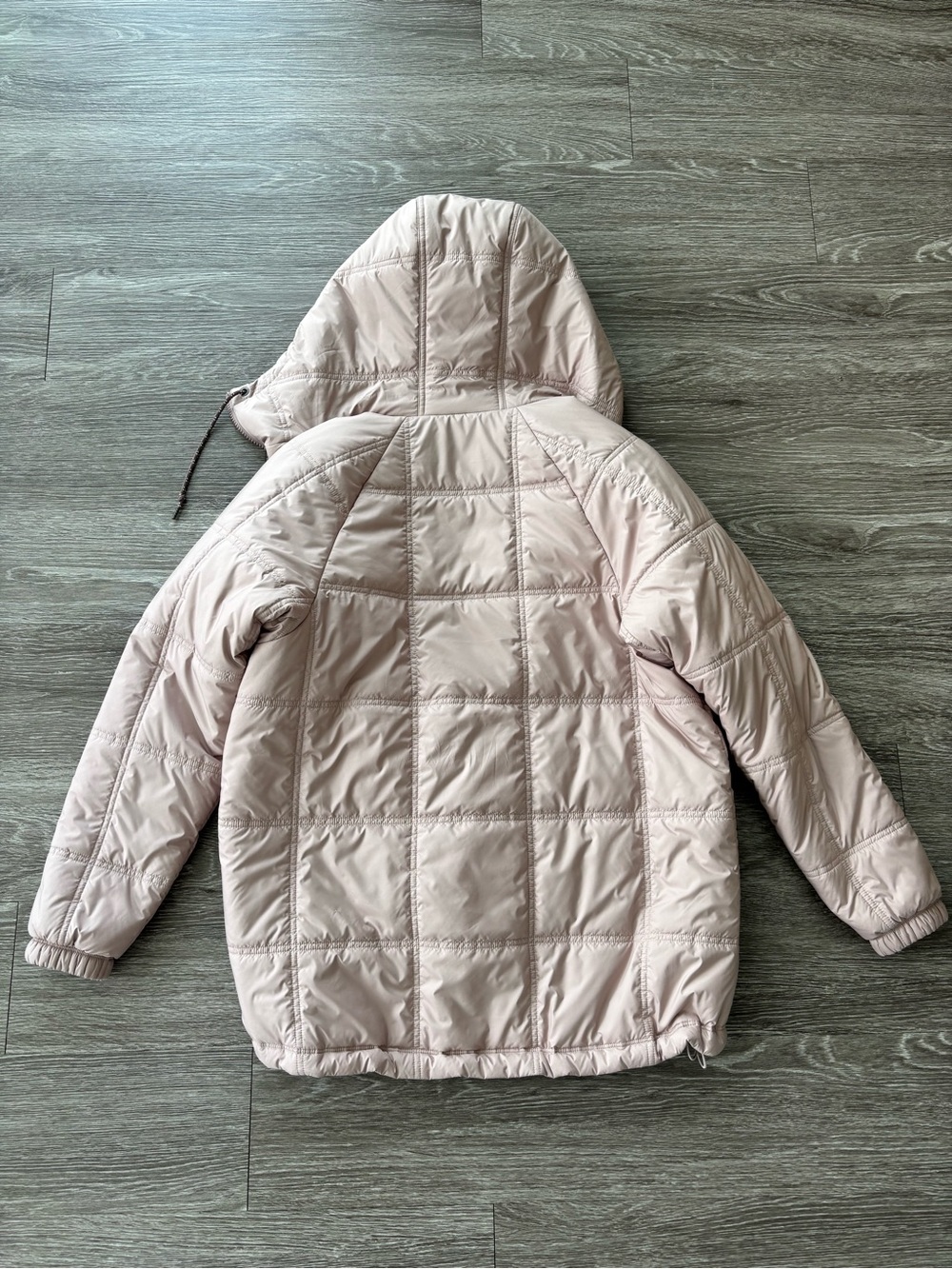 Patagonia Hooded Puffer Jacket in Pale Blush - Picture 3 of 3